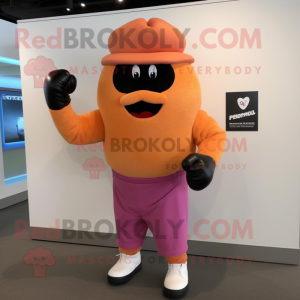 Peach Boxing Glove mascotte...