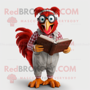 Red Rooster maskot kostume...