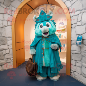 Turkis Irish Castle maskot...
