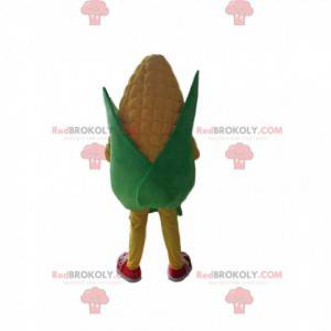 Very comical corn ear mascot - Redbrokoly.com