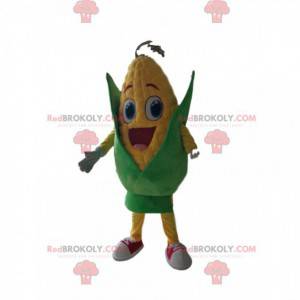 Very comical corn ear mascot - Redbrokoly.com