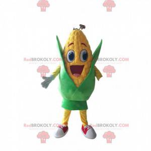 Very comical corn ear mascot - Redbrokoly.com