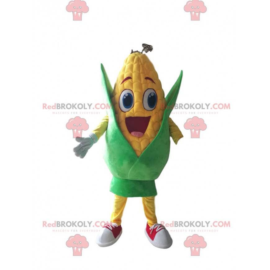 Mascotte dell'orecchio di mais molto comico - Redbrokoly.com Mascotte dell'orecchio di mais molto comico - Redbrokoly.com