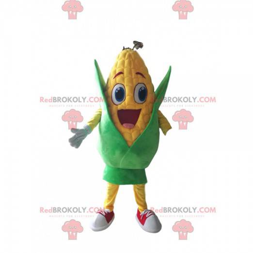 Mascota de mazorca de maíz muy cómica - Redbrokoly.com