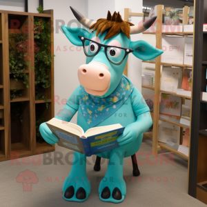 Turkis Guernsey Cow maskot...