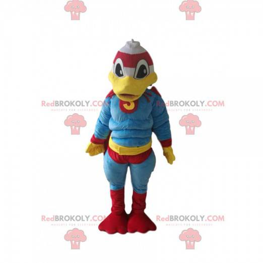 Mascotte di Donald con un vestito da supereroe - Redbrokoly.com