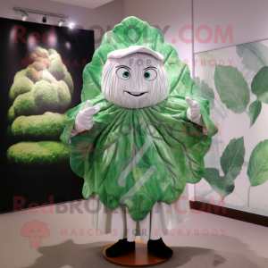 Silver Cabbage Leaf maskot...