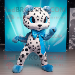 Blue Leopard mascotte...