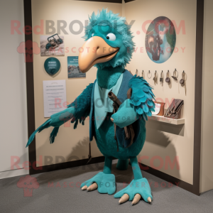 Blågrøn Archaeopteryx...