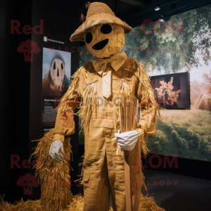 Gouden Scarecrow mascotte...