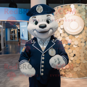 Navy Ice mascotte kostuum...