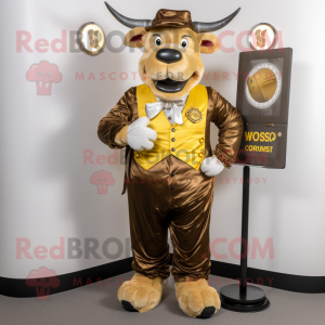 Gold Beef Stroganoff maskot...