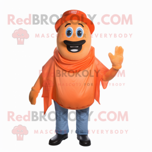 Orange Hot Dogs maskot...