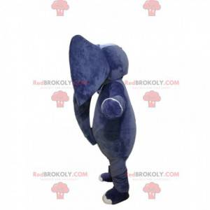 Maestosa mascotte elefante con enormi orecchie - Redbrokoly.com