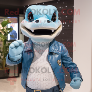 Sky Blue Python mascotte...