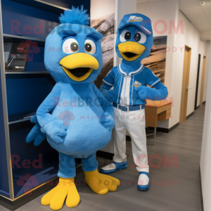 Sky Blue Hens maskot drakt...