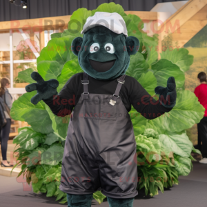 Personagem de mascote Black...