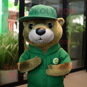 Green Mongoose maskot...