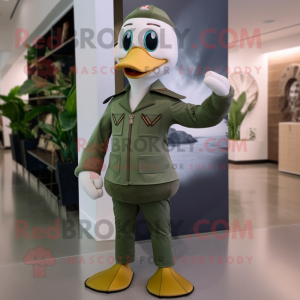 Olive Goose mascotte...