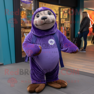 Lilla Sea Lion maskot...