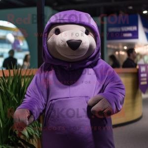 Lilla Sea Lion maskot...