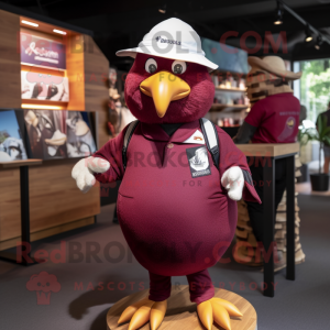 Maroon Dove mascotte...