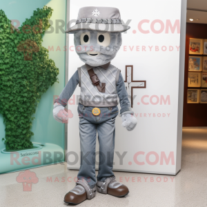 Silver Celtic Cross maskot...