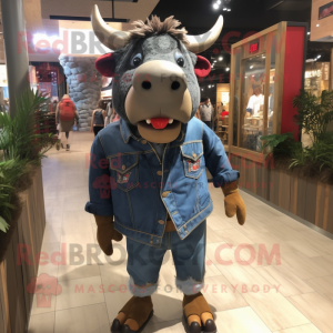  Buffalo maskot drakt...