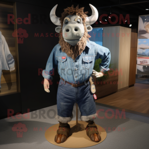  Buffalo maskot drakt...