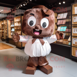 Brown-Candy-Box Maskottchen...