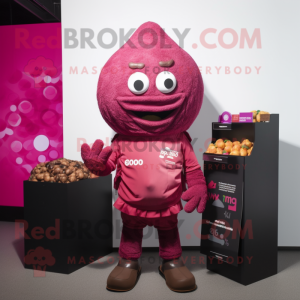 Magenta Chocolates maskot...