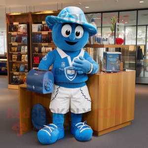 Blue Pepper mascotte...