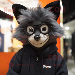 Black Fox mascotte kostuum...