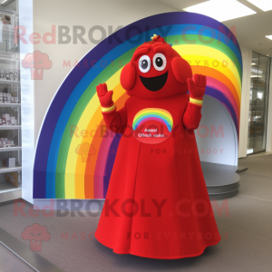 Red Rainbow mascotte...