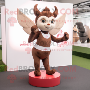 Brauner Amor Maskottchen...