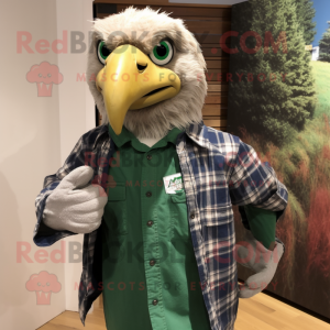 Forest Green Eagle mascotte...