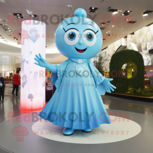 Sky Blue Pendant maskot...