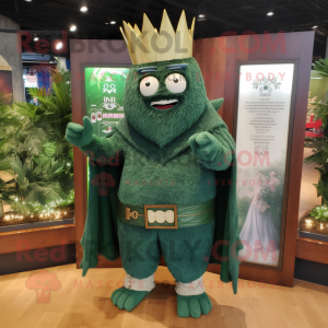 Forest Green King maskot...