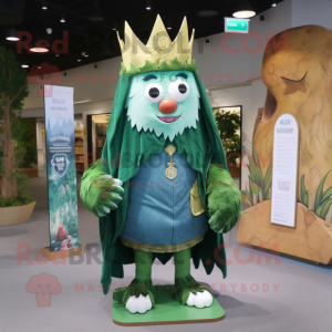 Forest Green King maskot...