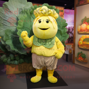Yellow Cabbage maskot...