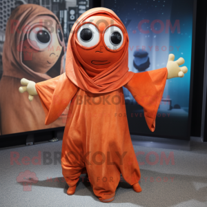 Rust Acrobat maskot kostume...