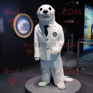 White Seal maskot kostyme...