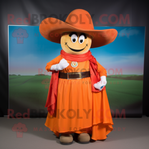 Orangefarbener Cowboy...