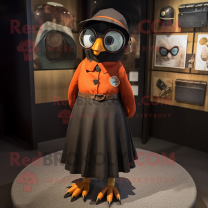 Rust Crow mascotte kostuum...