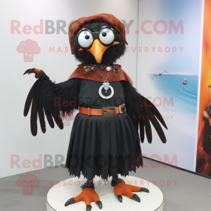 Rust Crow mascotte kostuum...