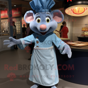 Sky Blue Ratatouille maskot...