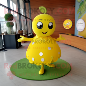 Citrongul druva maskot...