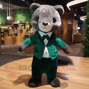 Forest Green Marten maskot...