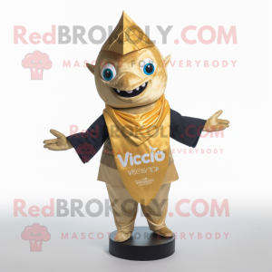 Gouden Ceviche mascotte...