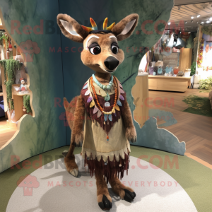  Roe Deer maskot kostym...